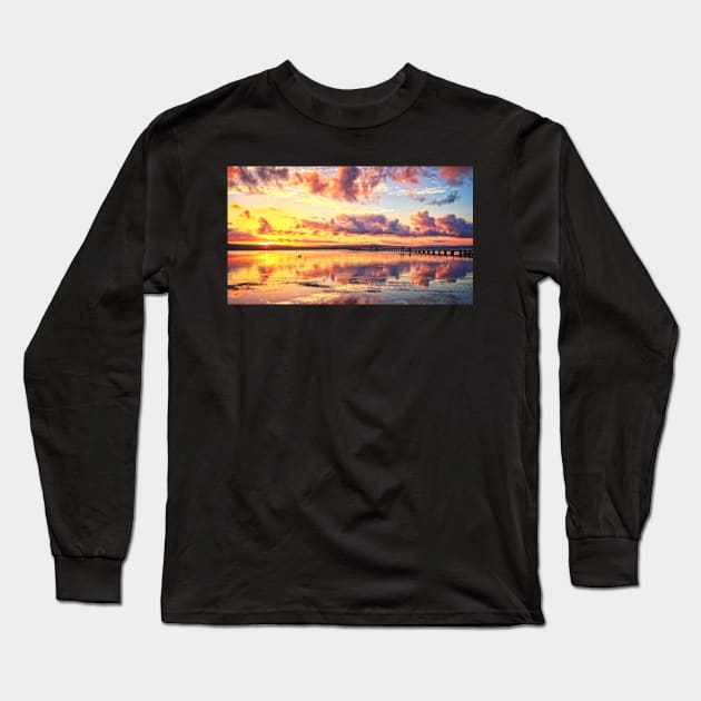 Sunset colours. Long Sleeve T-Shirt by incredi